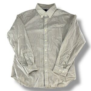 Banana Republic Pink & White Stripe Button-Down Shirt – Tall 16–16.5‎ Large Tall